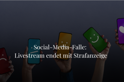 Social-Media-Falle im Salon: Wenn der Livestream mit einer Strafanzeige endet 2 Smartphone